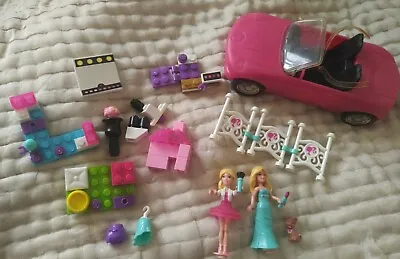 Buy Barbie Build N Style Blocks, Dolls, Puppy And Assorted Accessories + Barbie Car • 4.50£