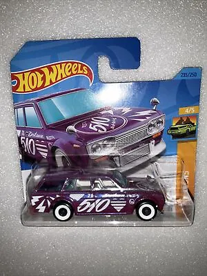 Buy Hot Wheels 71 Datsun Bluebird 510 Wagon | LC Mattel 2021 | Rare Purple • 4£