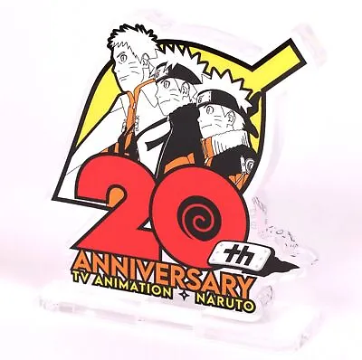 Buy Bandai S.h.figuarts Acrylic Logo Display Naruto 20th Anniversary Logo Plate • 44.65£