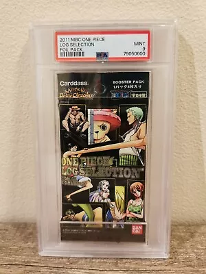 Buy [PSA 9] 2011 One Piece Miracle Battle Carddass Foil Booster Pack Mint POP 1 • 82.21£