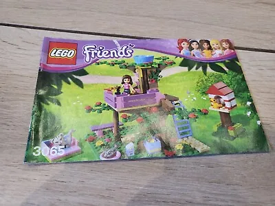 Buy Lego Friends 3065 Olivia's Tree House Instruction Manual Only • 0.99£