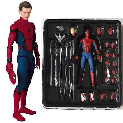 Buy Spider-Man Homecoming Spiderman Peter Parker Tom Holland Action Figure Toy Hot♢ • 21.59£