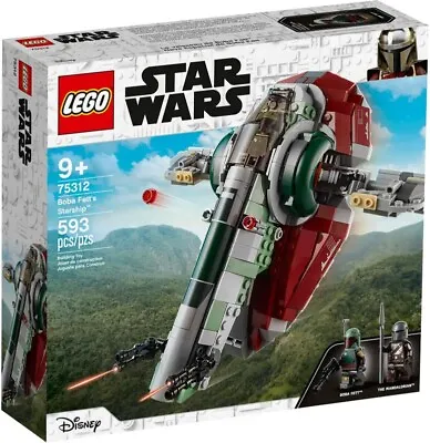 Buy Lego Star Wars 75312 Boba Fett's Starship - Brand New In Its Original Box • 36.90£