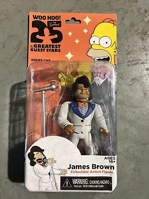 Buy NECA The Simpsons Guest Stars Series 1 JAMES BROWN Action Figure BNIB • 40£