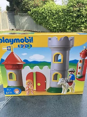 Buy Playmobil 6771 1.2.3 My First Knight's Castle • 4.49£