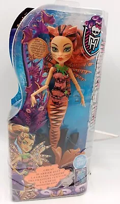 Buy Monster High Toralei Great Scarrier Reef Mermaid Orange Doll NIB • 70.92£