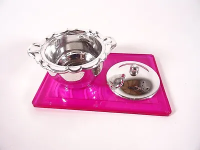 Buy Barbie Steffi Accessories Accessories Silver Pot With Lid + Tray (11824) • 3.80£
