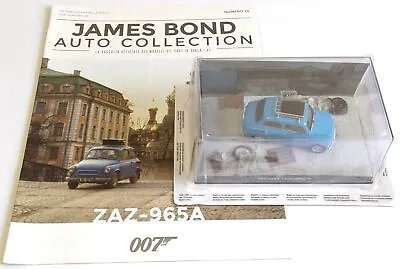 Buy James Bond 007 ZAZ 965A Goldeneye 1/43 Eaglemoss + Magazine • 21.43£