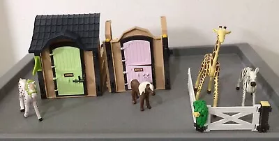 Buy PLAYMOBIL STABLES All Pictured Pls See Pics & Read Description • 0.99£