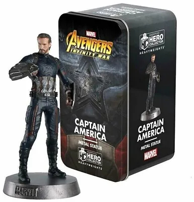 Buy Marvel Comics Heavyweights Captain America Figurines Eaglemoss Hero Collector Bd • 29.99£
