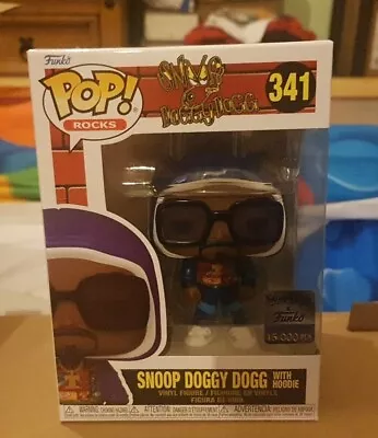 Buy Snoop Doggy Dogg With Hoodie Funko Pop! #341 LE 15,000pcs & Free Pop Protector  • 23.95£