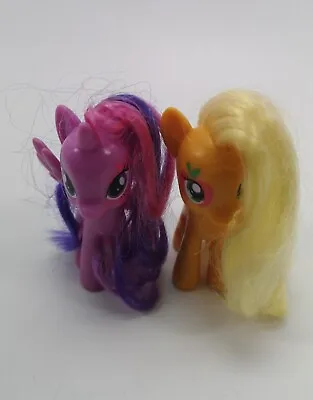 Buy My Little Pony Twilight Spark Figure With Apple Jack 2010 Hasbro  C-029a • 9.99£