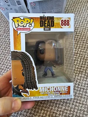 Buy Funko POP Television Figure : The Walking Dead #888 Michonne • 50£