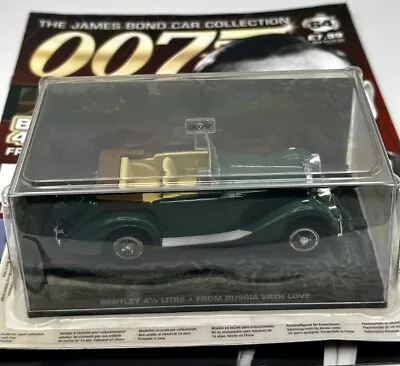 Buy Issue 64 James Bond Car Collection 007 1:43 Bentley 4 1/4 Litre Sealed • 6.99£