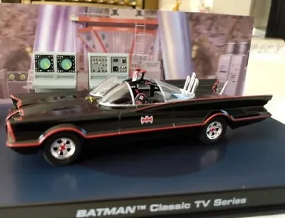 Buy Batman Classic TV Series 1966 Batmobile DC Comics Diorama 1:43 Eaglemoss 2012 • 9.99£