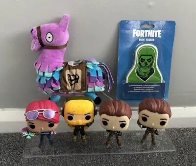 Buy Official Funko Pop Fortnite Bundle Job Lot And Soft Toy • 15.50£
