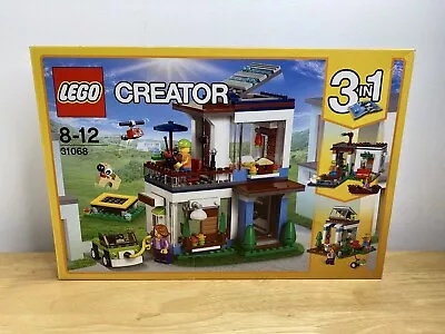 Buy Lego 31068 Creator 3 In 1 Modular Modern Home 386 Pcs 8-12 New Unopened Box • 32.50£