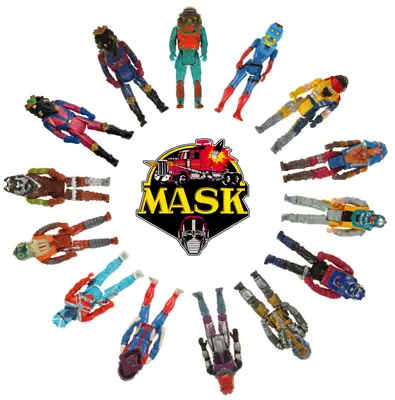 Buy Kenner MASK Vintage 1987 Series 3 Figures And Masks (Choose Your Character) • 9.99£