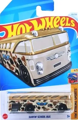 Buy Hot Wheels 2024 Surfin' School Bus Free Boxed Shipping  • 9.99£