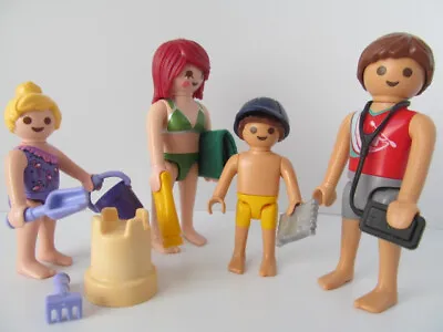 Buy Playmobil Dollshouse/Beach/Swimming Pool/Hotel Family Figures & Toys NEW • 12.99£