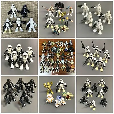 Buy Lot Playskool Star Wars Galactic Heroes Imperial Jedi Force Clone Trooper Figure • 10.20£