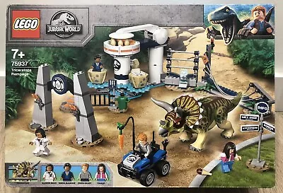Buy ⭐️ LEGO 75937 Jurassic World | Triceratops Rampage | Retired, Brand New & Sealed • 70£