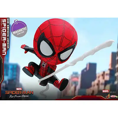 Buy Hot Toys Cosbaby Marvel Spider-Man: Far From Home (Web Swinging) • 23.99£