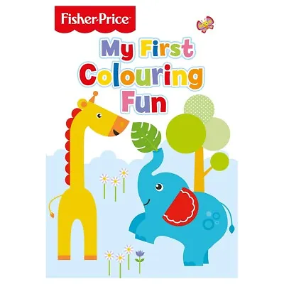 Buy Fisher Price Colouring Book GIRAFFE Kids Children Creative Activity For Age 3+ • 3.45£