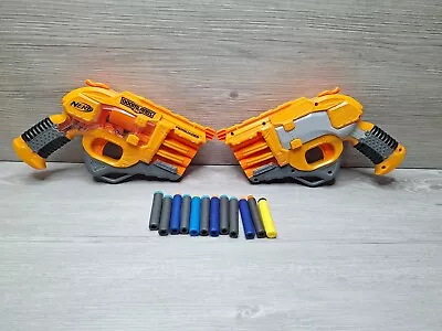 Buy Nerf C2541 - Doomlands Persuader X 2 Guns With Various Darts/Bullets • 14.99£