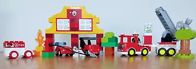 Buy Lego Duplo 3 Sets Fire Station 6138 Fire Truck 10969 & 10917  • 17.99£