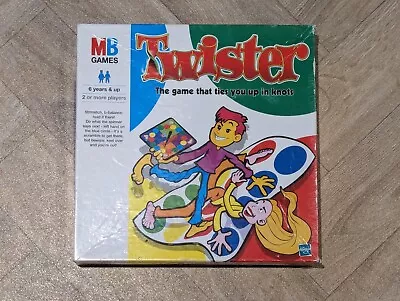 Buy MB Games Twister 1999 Hasbro Vintage  Ties You Up In Knots Family Party Game • 6.49£