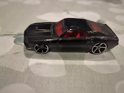 Buy Hot Wheels '69 Mustang Black & Red 2007 ? Diecast Loose Car Good Condition • 1.49£