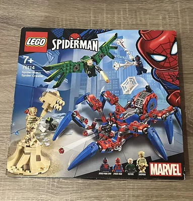Buy LEGO Marvel Super Heroes: Spider-Man's Spider Crawler (76114)  Retired Set • 109.99£