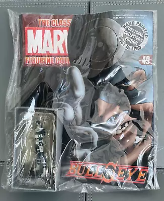 Buy Eaglemoss Marvel Classic Collection Bullseye No 49 Display Figure And Mag • 7.99£