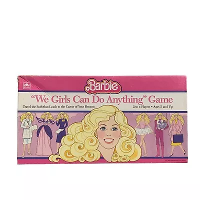 Buy Mattel 1986 We Girls Can Do Anything Board Game Barbie Complete • 24.06£