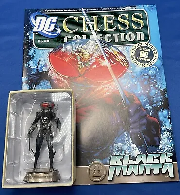 Buy Eaglemoss Official DC Chess Collection Black Manta Issue #49 With Magazine • 10.99£