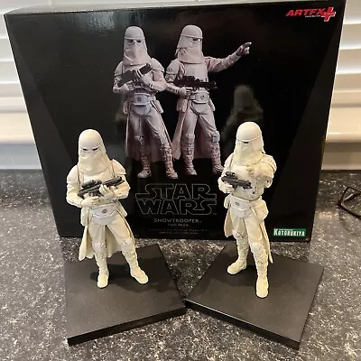 Buy Star Wars ARTFX Kotobukiya 1/10 Snowtrooper Twin Pack (with Box) • 89.99£