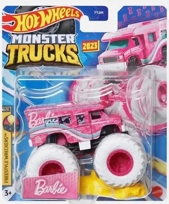Buy Hot Wheels 2023 Monster Trucks - Barbie Pink  • 15£