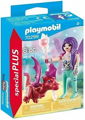 Buy Playmobil Fairy With Baby Dragon 70299 Special Plus Set • 7.99£