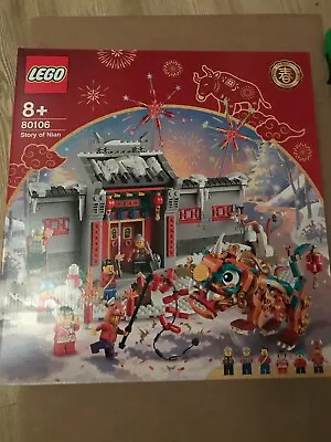 Buy LEGO 2021 Chinese New Year Story Of Nian (80106) New And Sealed • 67£