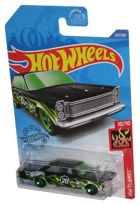 Buy Hot Wheels HW Flames 10/10 (2017) Black & Green '65 Ford Galaxie Car 221/250 • 11.24£