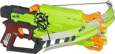 Buy NERF Zombie Strike Crossfire Bow + 12 FREE Darts (Misc.) EXCELLENT CONDITION • 14£