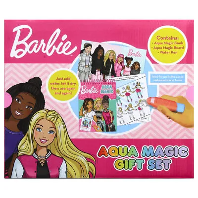 Buy Barbie Aqua Magic Gift Set | Aqua Magic Book | Magic Board | Water Pen | Age 3+ • 10.99£