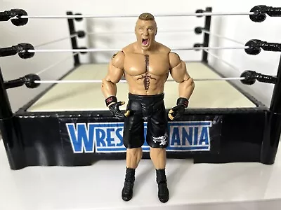 Buy WWE Brock Lesnar Wrestling Figure Mattel Basic Beast Legend WWF COMBINED P&P • 4.99£