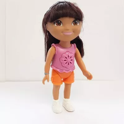 Buy Dora The Explorer Talking Poseable Doll 8.5  (English & Spanish) - New Batteries • 7.99£