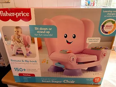 Buy Fisher-Price CFD39 Activity Toy Chair - Pink • 30£