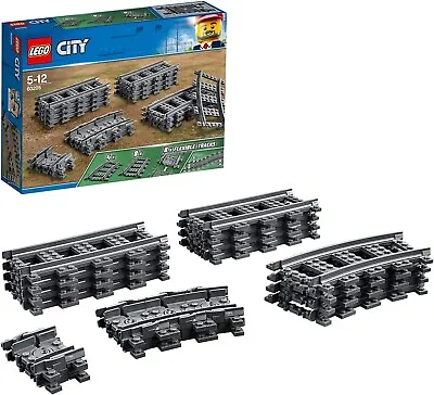 Buy LEGO City Tracks Train Track Expansion Set 20pcs  60205 • 17.99£