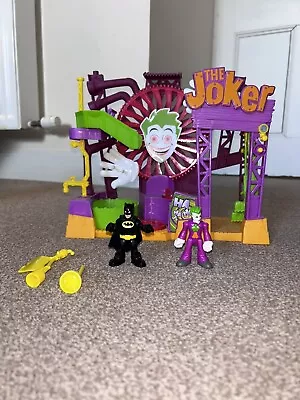 Buy Fisher-Price Imaginext DC Super Friends The Joker Laff Factory Playset • 9.50£