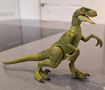 Buy Jurassic World Savage Strike Velociraptor Charlie Green Toy Figure RARE • 2.50£
