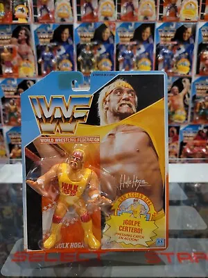 Buy WWF Hasbro Hulk Hogan MOC Action Figure WWE New Vintage Wrestling MOC • 164.68£